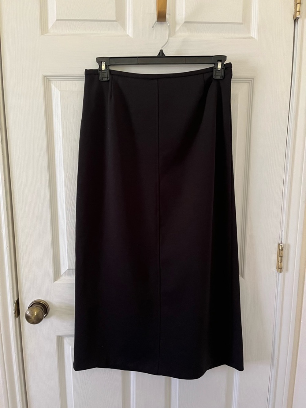 Basic Equipment Black Midi Skirt